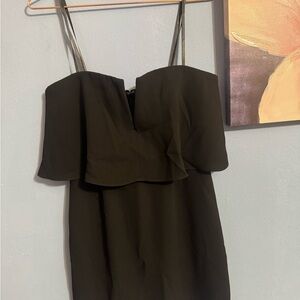 BCBG Elegant Black Strapless Dress
